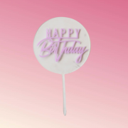 HB Tag - Acrylic Round Transparent HB Tag - Acrylic Round Transparent